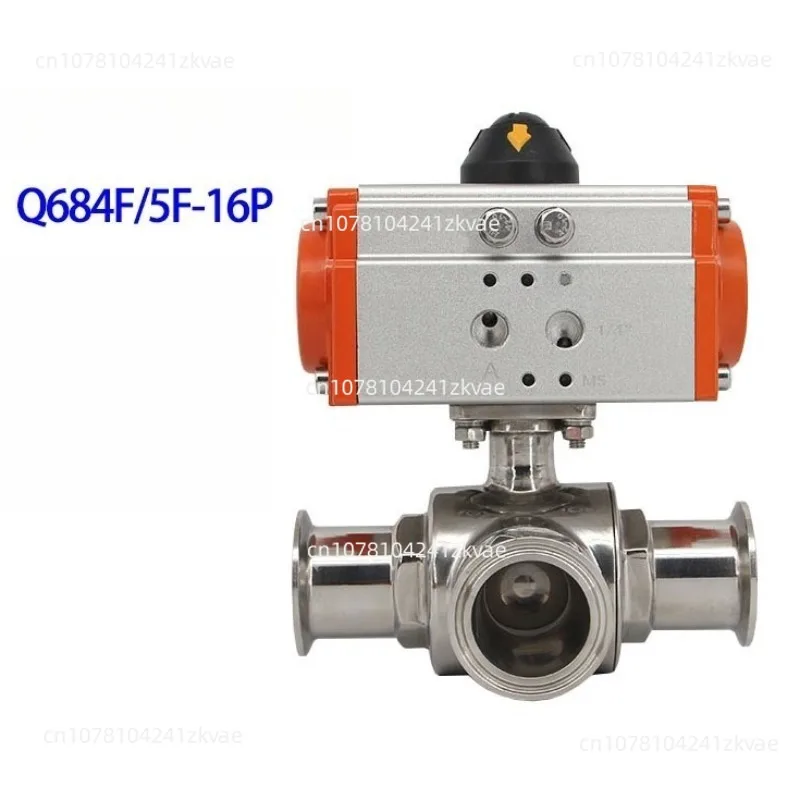 Q684F/5F Pneumatic quick loading pneumatic clamp ball valve