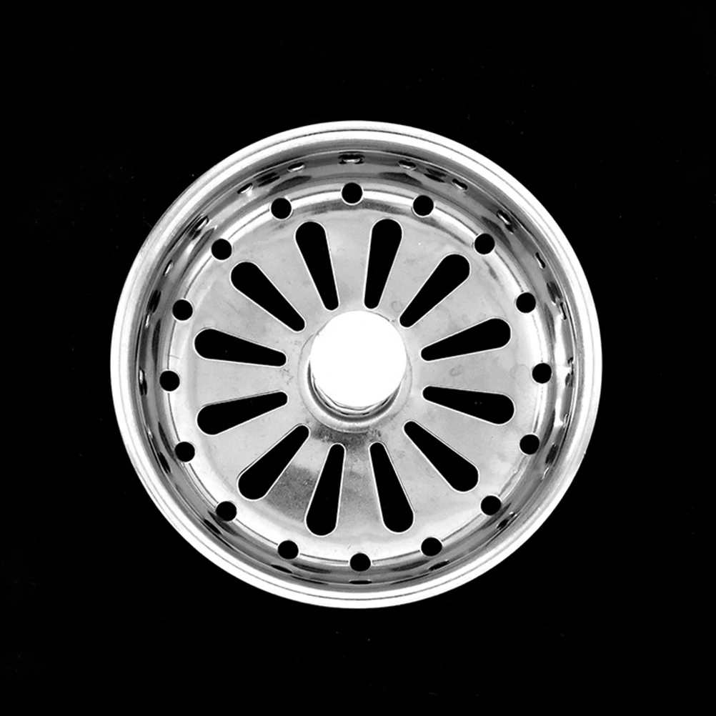 

3Pcs Shower Drain Cover Fine Workmanship Hair Stopper for Tub No Tools Needed Smooth Draining Bathroom Floor Drain Filter