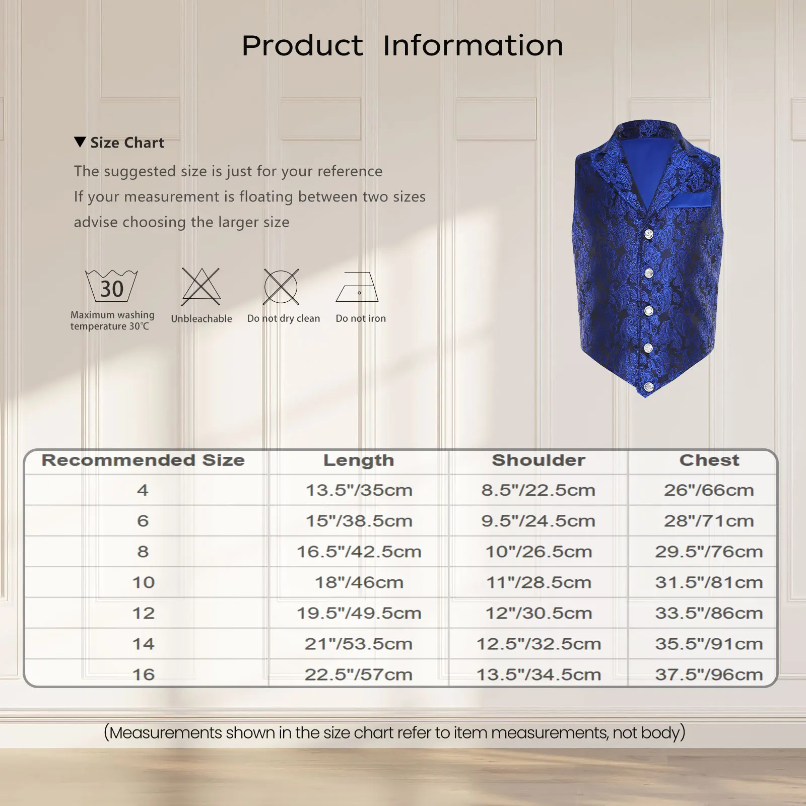 الأولاد بيزلي سترة دعوى الاطفال السادة فستان رسمي الجاكار زر أسفل صدرية لحفل الزفاف ملابس خارجية #4