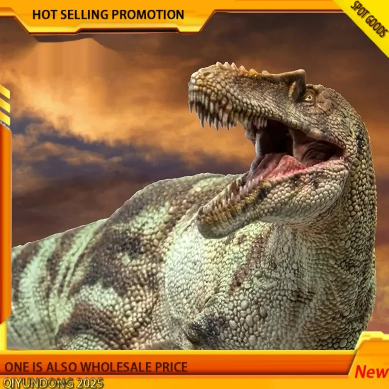 

Новинка 2025, высокое качество, длинный динозавр Aoshu, King Growth Companion, модель, классическая коллекция, праздничный подарок, украшение для рабочего стола, игрушка