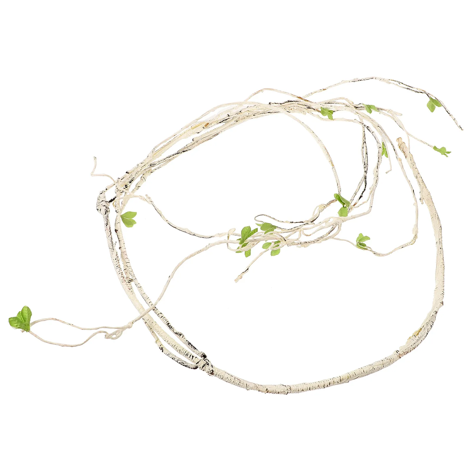 

Fake Vine Decorative Reptile Terrarium Artificial Simulation Climbing Vine Tank Decor Lifelike Ornamental Plants for Reptiles