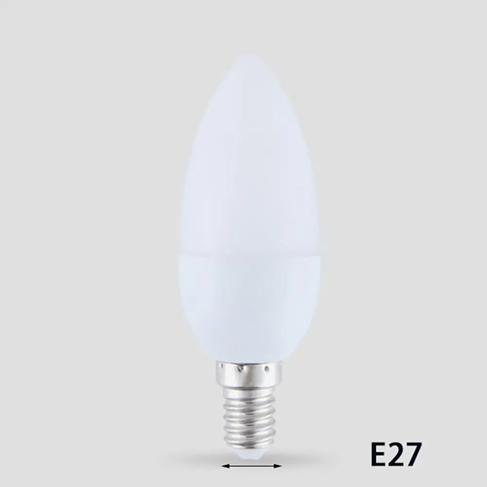 

E14 E27 LED Flame Light Bulbs 2W Chandelier Base Flickering Light Bulbs Plastic Candle flame bulb Halloween Christmas Decoration