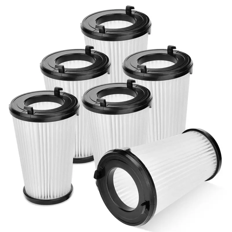 Pacote com 6 filtros HEPA VAF-1 para aspirador de pó Electrolux Ergorapido, compatível com a peça Electrolux EL65522-AT39.