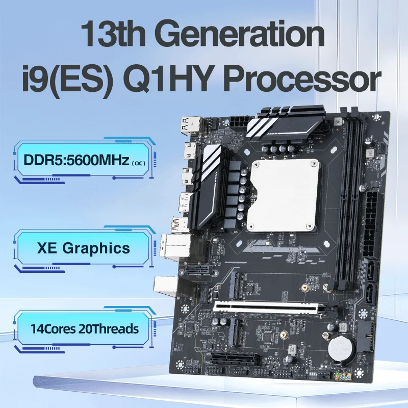 Q1HY ES 0000 Refer to i9 13900HK DIY Gaming Computer Motherboard with Onboard 13th Kit Interposer Core CPU 14C20T DDR5 Desktops