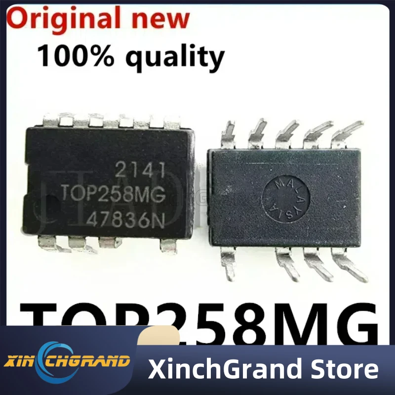 

(5pcs)100% original New TOP258MG T0P258MG TOP258MN DIP-9 amplifier power supply IC Chipset