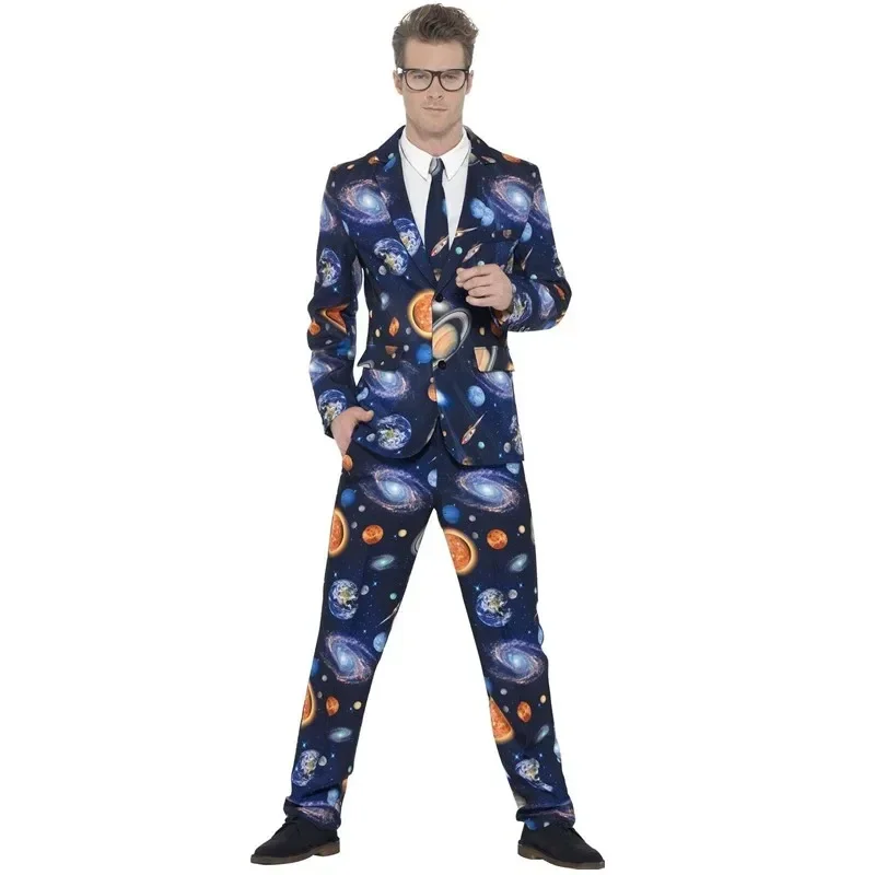 A 2025 halloween masculino 60s 70s retro hippie paz e amor cosplay traje flor poder discoteca carnaval festa terno casaco t novo xjr89