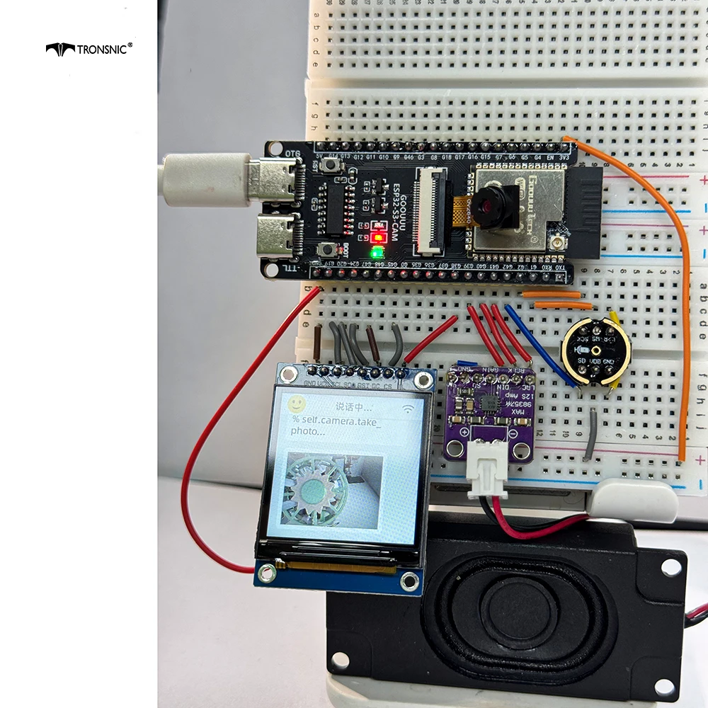 

Голосовой чат с искусственным интеллектом для Deepsseek Xiaozhi ESP32-S3, макетная плата, комплект «сделай сам», Devkitc-1 N16R8-N16R8-Cam, 240 МГц, WIFI BT 16 м