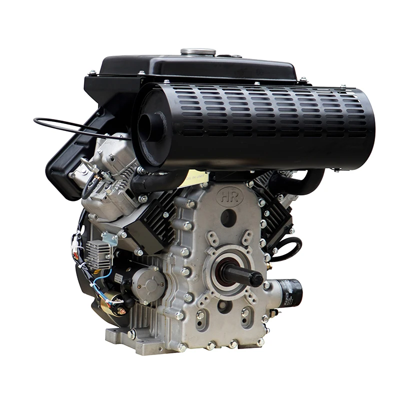 

HR2V98FD 22kW Air-Cooled Double Cylinder Keyway Shaft 36.5 With Oil Tank 30HP Recoil Start Oil Transfer Pump