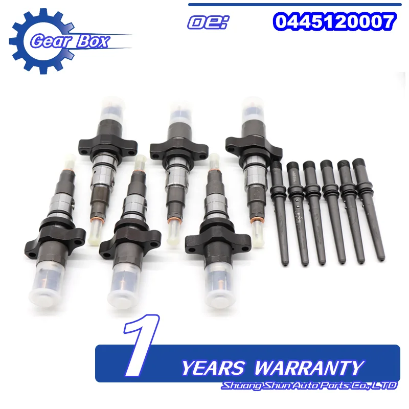 

1PCS New Common Rail Diesel Injector 0445120255 0445120238 0986435505 0445120007 0445120273 0445120208 for Dodge