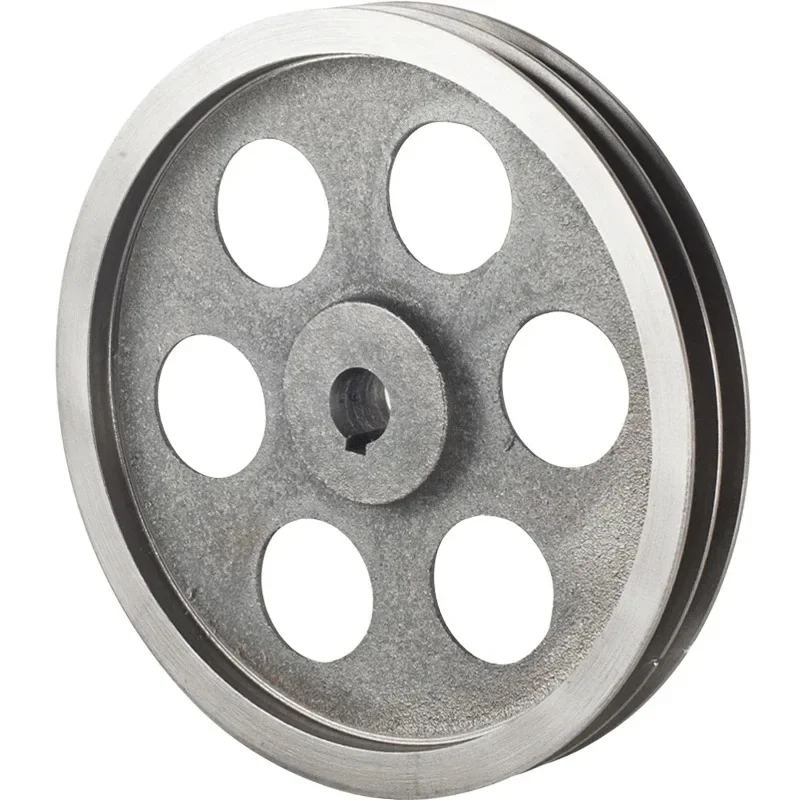 A2-350 Triangular belt wheel Type A double groove outside diameter 350mm cast iron motor belt disk motor accessories customized