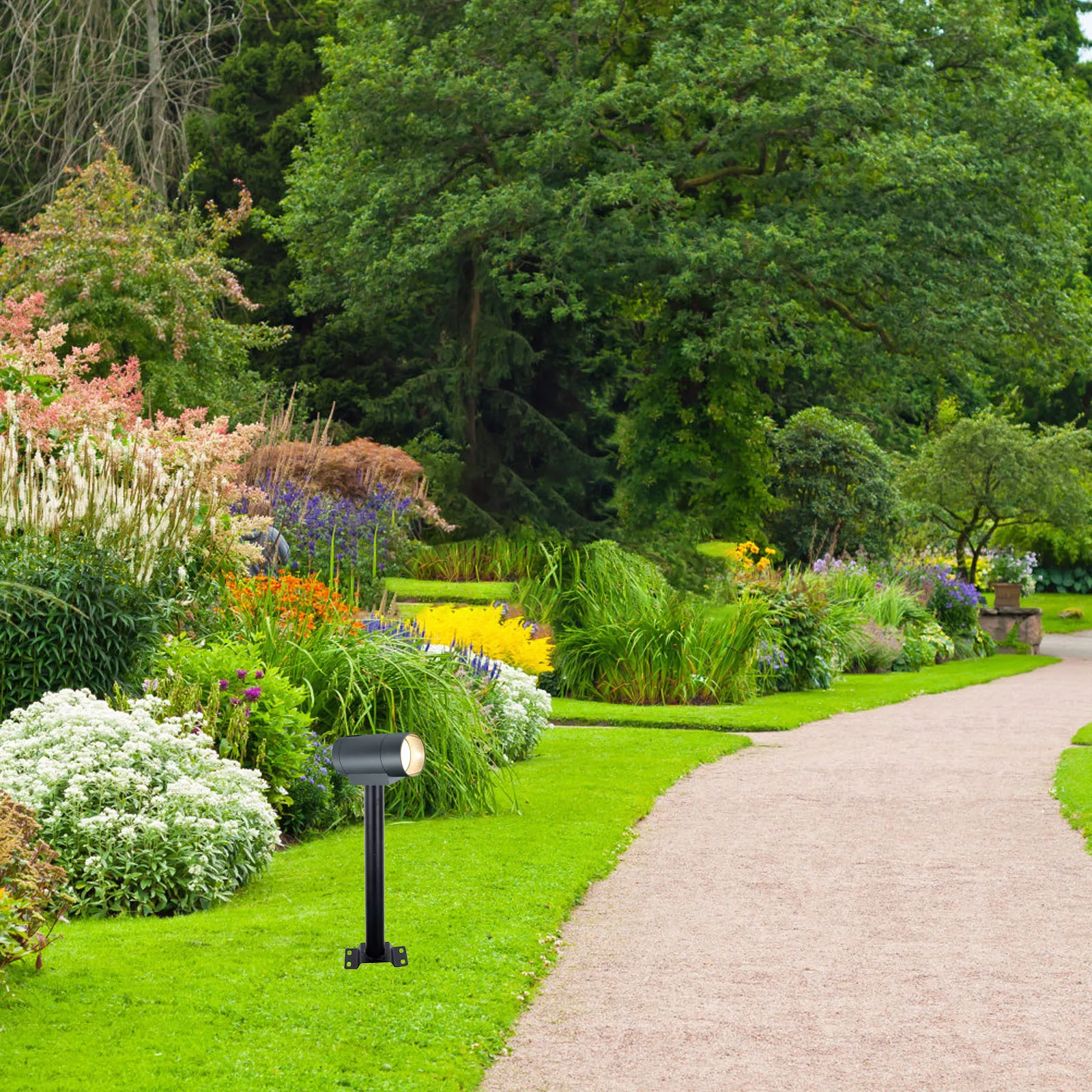 

1 Set Street Light Bracket Metal Support Arm Mount For Yard Lamp Wall Mount Pole Solar Lamp Metal Support Lighting Accessory