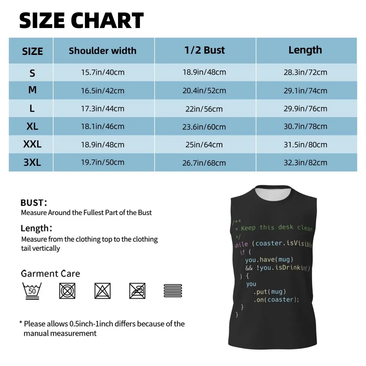 The Perfect Coaster For Programm Men Printed Sleeveless T-shirt Casual Hip Hop Street Style Beach Holiday Tank Tops