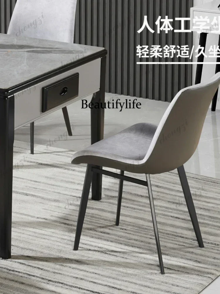Intelligent Mahjong Machine Automatic Solid Wood Minimalist Household Dining Table