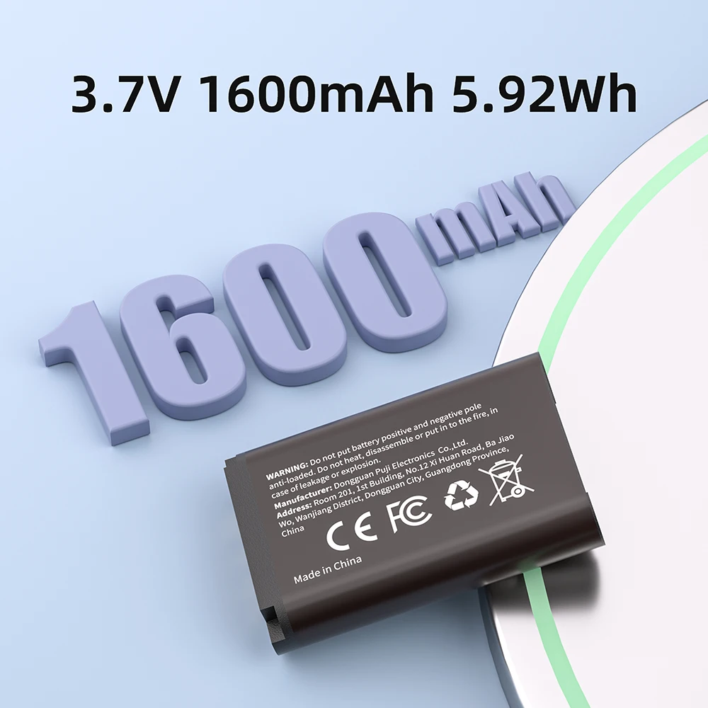 PUJIMAX NP-BX1 NPBX1 NP BX1 Battery For Sony FDR-X3000R ZV-1 RX100 M7 AS300 HX400 HX60 WX350 AS300V HDR-AS300R FDR-X3000 1600mAh