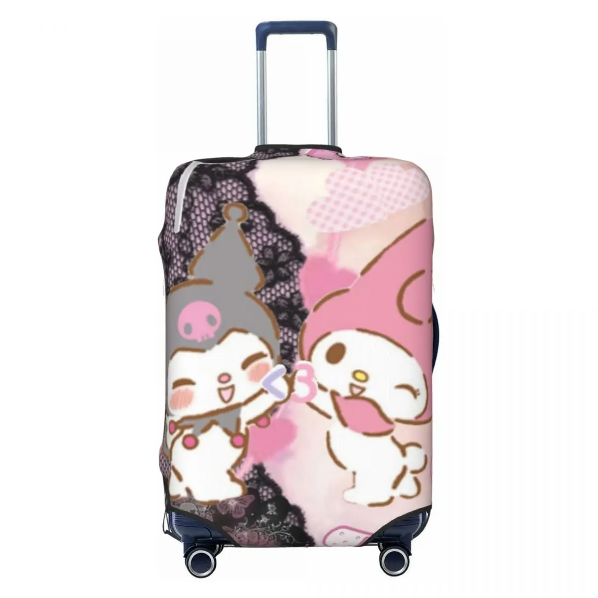 

Custom Cartoons Melody Travel Luggage Cover Elastic Suitcase Cover Protector Fit 18-32 Inch