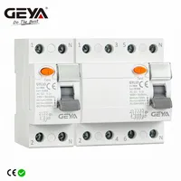 GEYA GYL10 Type AC RCCB Electromagnetic Residual Current Circuit Breaker 2P 4P 40A 63A RCD 30mA 100mA 300mA Differential Breaker