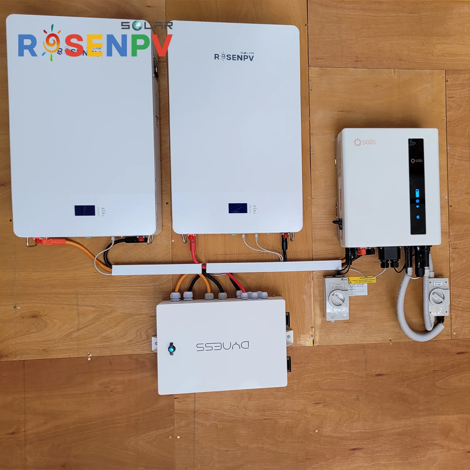 10kW Solar Panel System Home Off-Grid Hybrid Lithium Battery Backup Easy Setup Complete Package