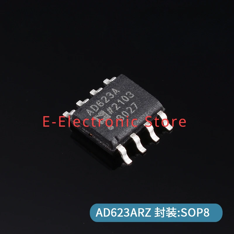 

5PCS/LOT AD623ARZ-R7 AD623AR AD623A Instrument Operational Amplifier SOP-8 Single and Dual-Supply