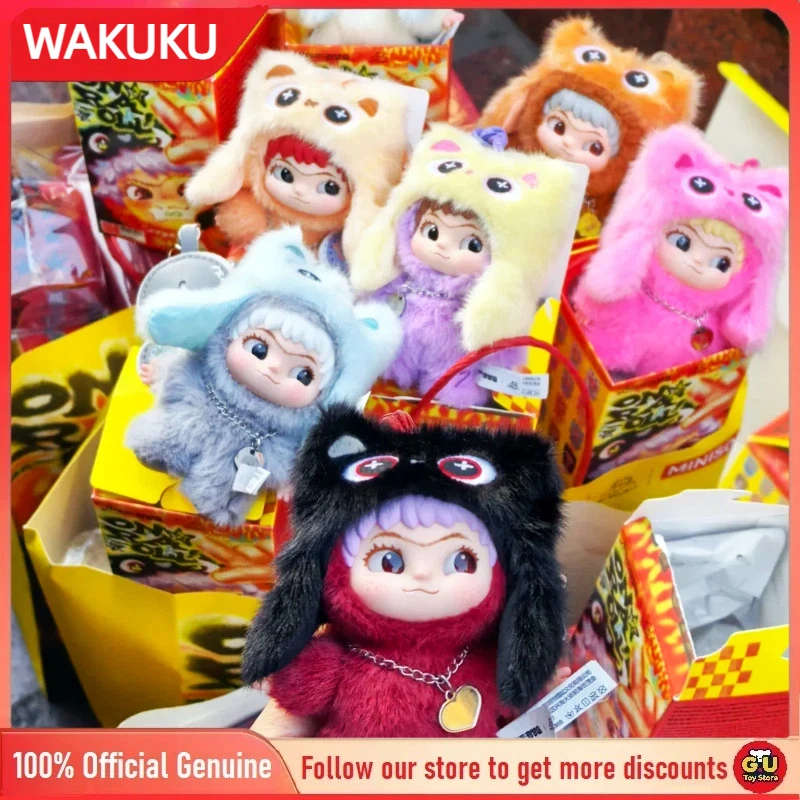 

New Wakuku 3.0 series blind box collectible decorative bag accessories keychain toys gifts