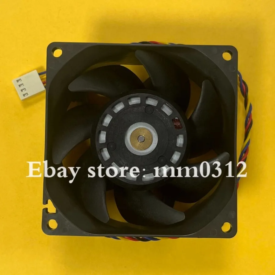 For Sanyo 9GV0812P1H04 8038 DC12V 3A 8CM 4-Wire PWM Server Cooling Fan