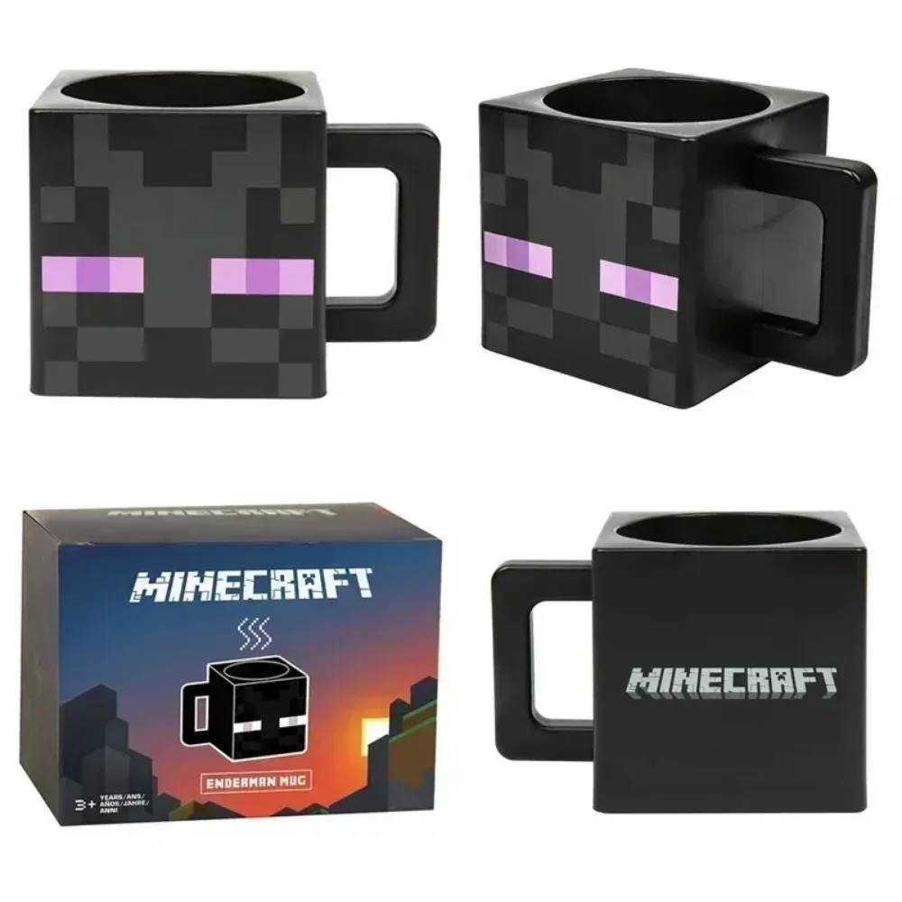 Taza de Minecraft 3D, 230 ml de capacidad, TNT, coolie fear Block, Grassland, cerdo rosa y caballo, Alex, novedad