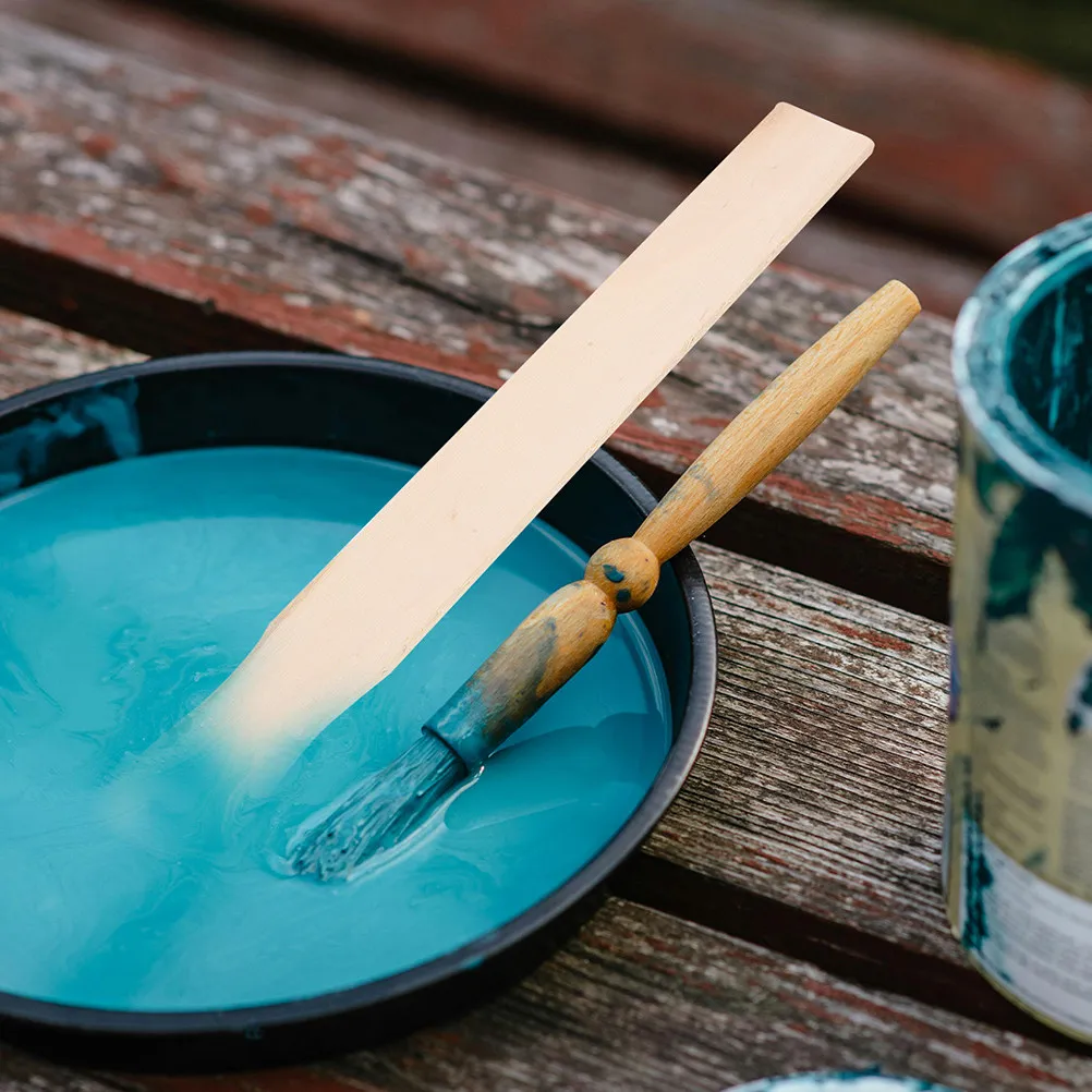 

20Pcs Wooden Paint Stirrer Sticks Bulk for Paint Mixing Resin Stirring Crafts Epoxy Use Wooden Stir Sticks Wood Stir Stick