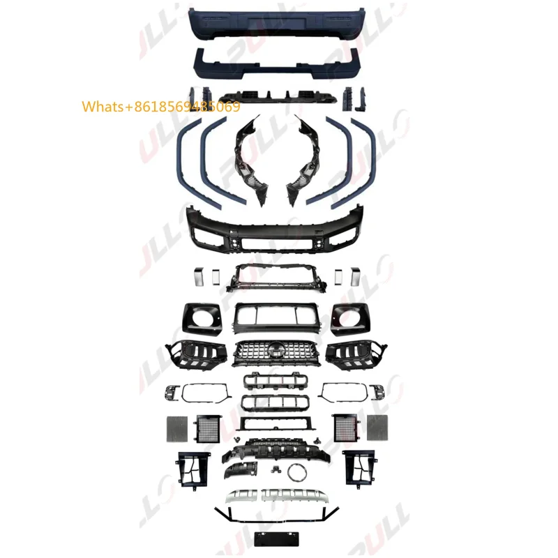 

New BodyKit s G W464 2018-2024 to W465 A--Gs 2025 1:1 Model Include Front Rear Bumper