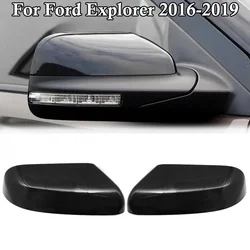 1/2PCS Replacement Car Side Rearview Mirror Covers Cap For Ford Explorer 2016-2019 US Mirror Case GB5Z17D742AA GB5Z-17D743-AA