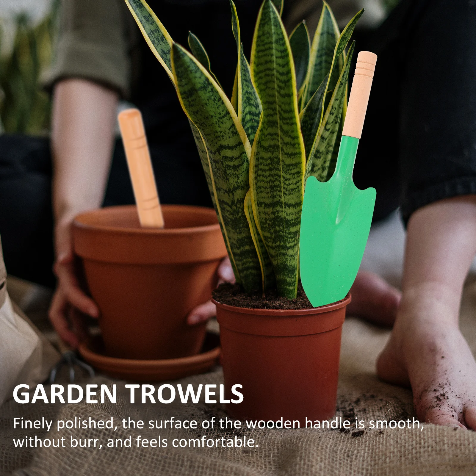 

10 pcs Garden Trowel Multifunctional Hand Shovel For Planting Soil Loosening Transplanting Vegetables Seedlings Gardening Tools