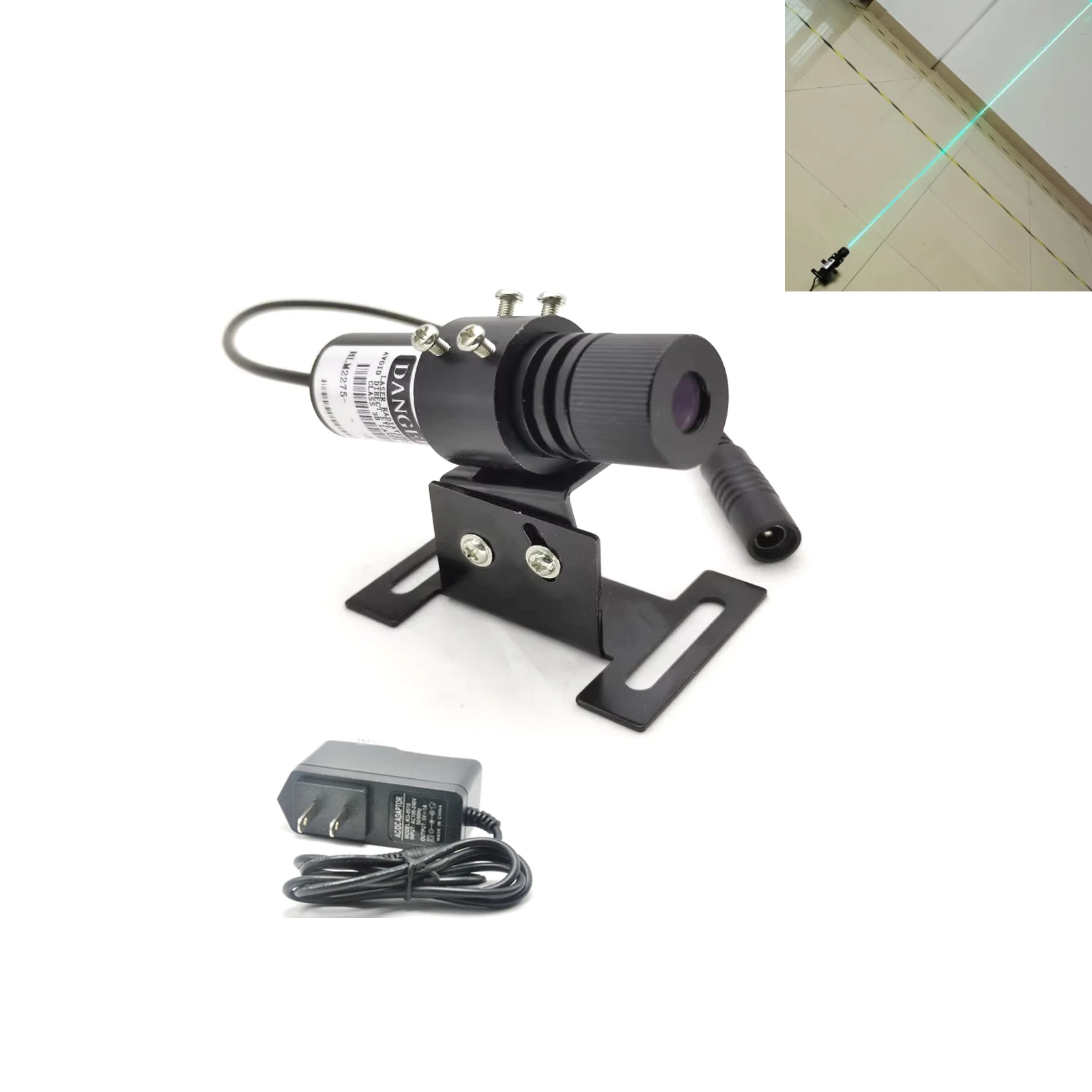 

520 нм, 10 МВт/20 МВт/30 МВт/80 МВт, лазерный маркер зеленой линии с регулируемой шириной луча для деревообрабатывающего оборудования и обработки камня