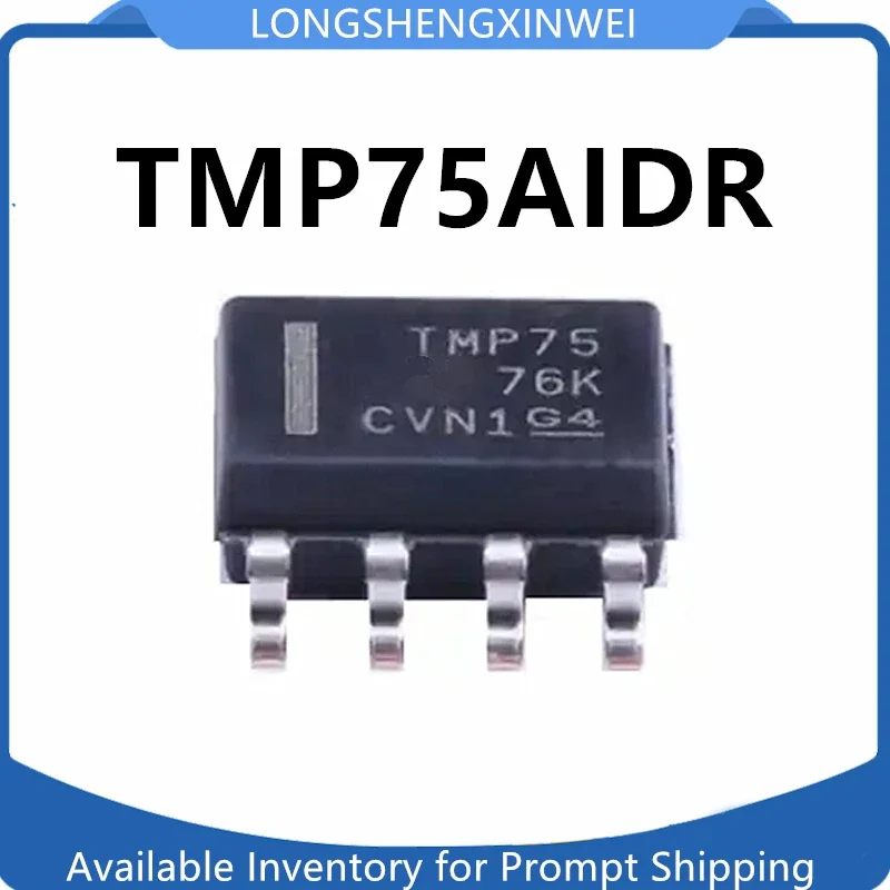 1 STKS Originele TMP75AIDR TMP75 SOIC-8 Digitale Temperatuursensor Chip
