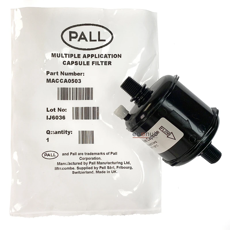 Original pall MACCA0503 5U UV capsule ink filter for textile Flora Docan Hantop printer