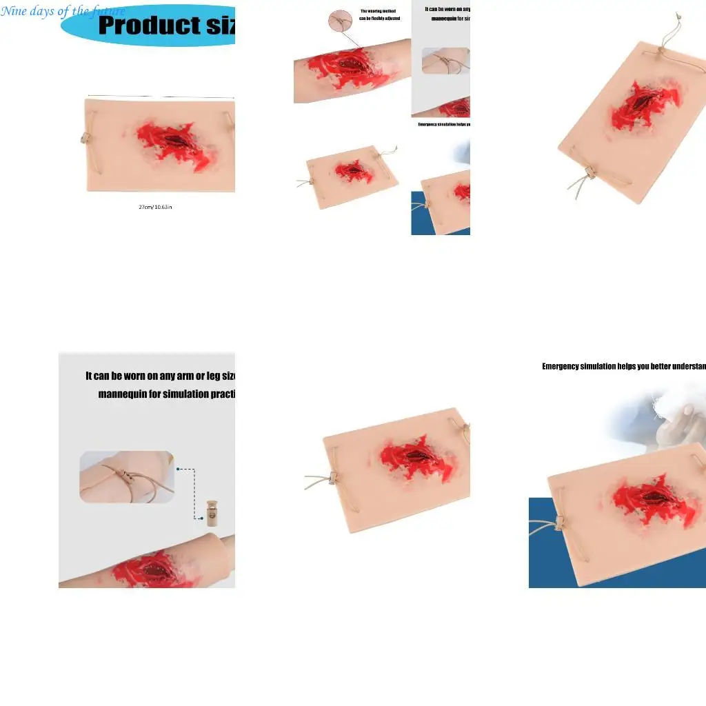 

Wearable Trauma Simulation Module for Medicals Classroom Demonstrations E65A