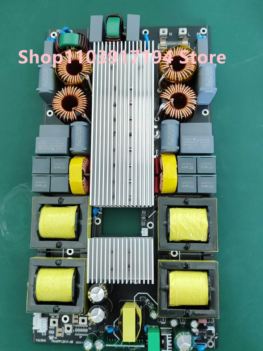 High-power power amplifier switching power supply output power 10KW PFC+LLC architecture  LLC open-loop output output voltage ±2