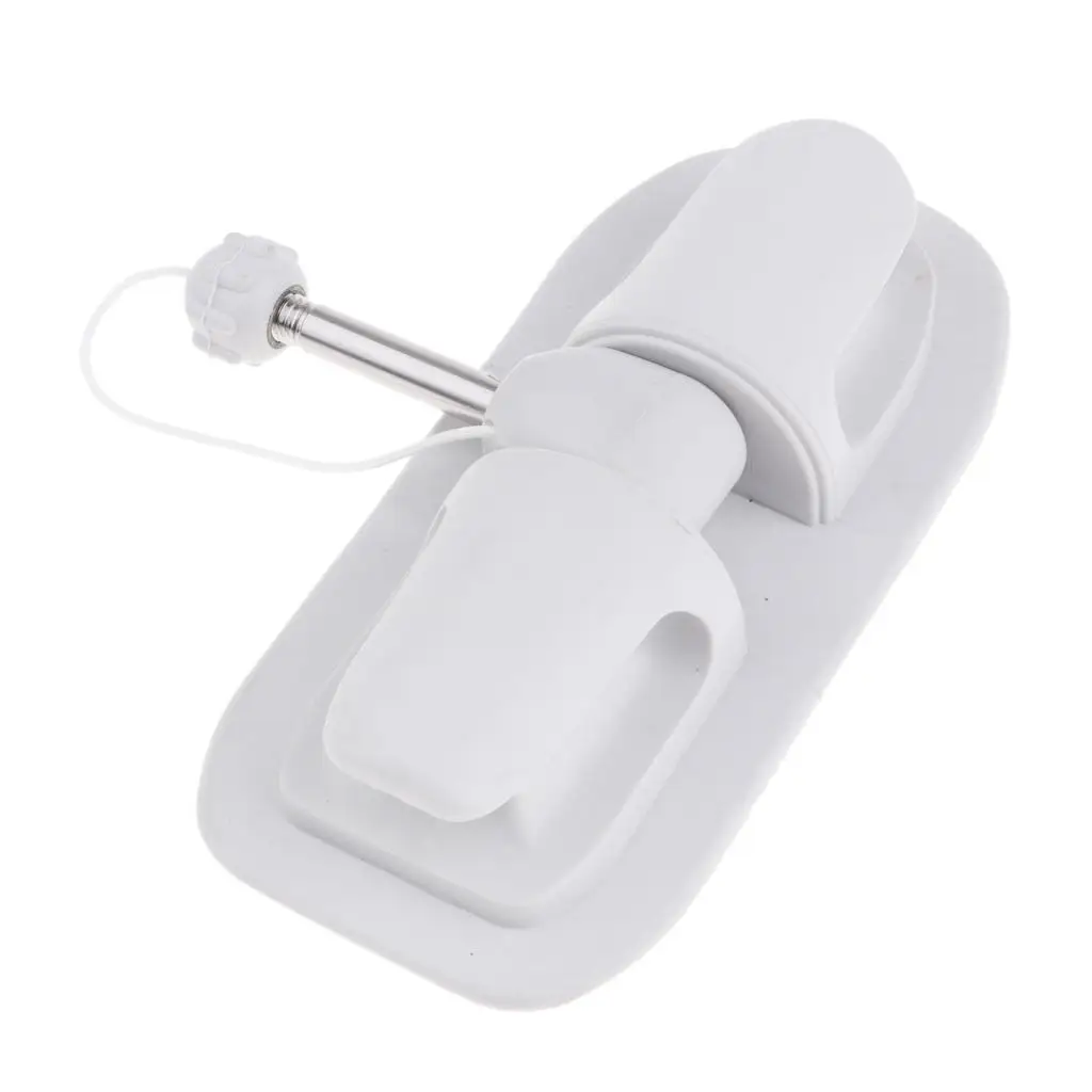 Gray PVC Oar Lock Patch Inflatable Boat Paddle Anchor Holder Canoe Dinghy Roller for Kayaking Parts