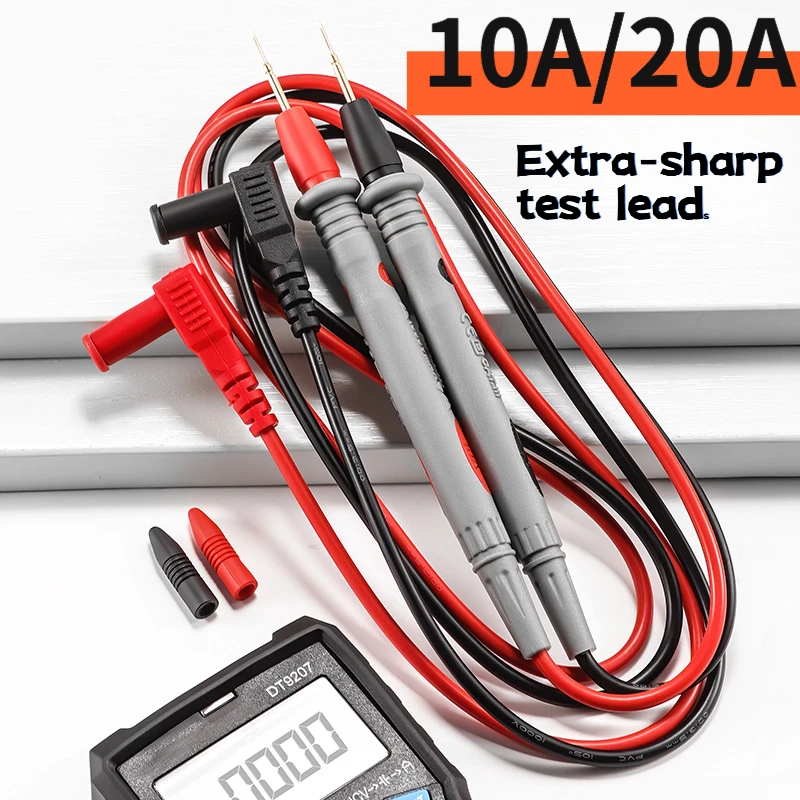 Universal High Quality Silicone Wire20aSteel Needle Thick and High Temperature Resistant Red and Black Multimeter Pen-Shape Mete