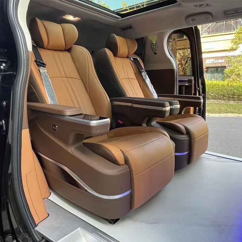 VIP Van Modified Aviation Seat Touch Control Massage Rotate Ventilation Heating Pneumatic Function