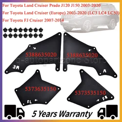 Mud Flaps Splash Guards Mudflaps Fender Liners Shield Seal For Toyota Land Cruiser Prado 03-20 5373535150 5373635150 5388635020