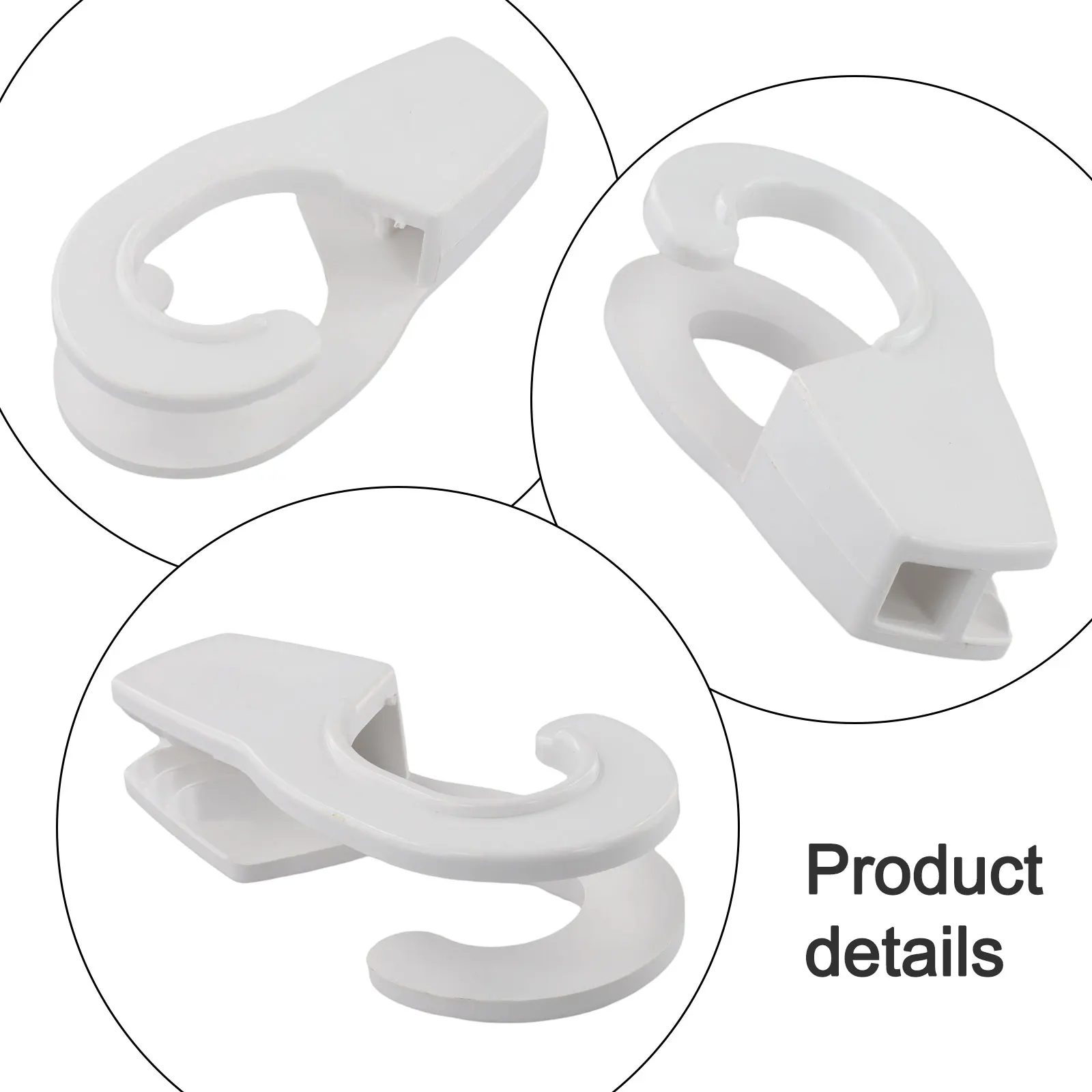 Boat Rail Fender Hanger Hook 32mm with Adjustable Angled Grooves for Mudguard Rope Control in Marine Applications
