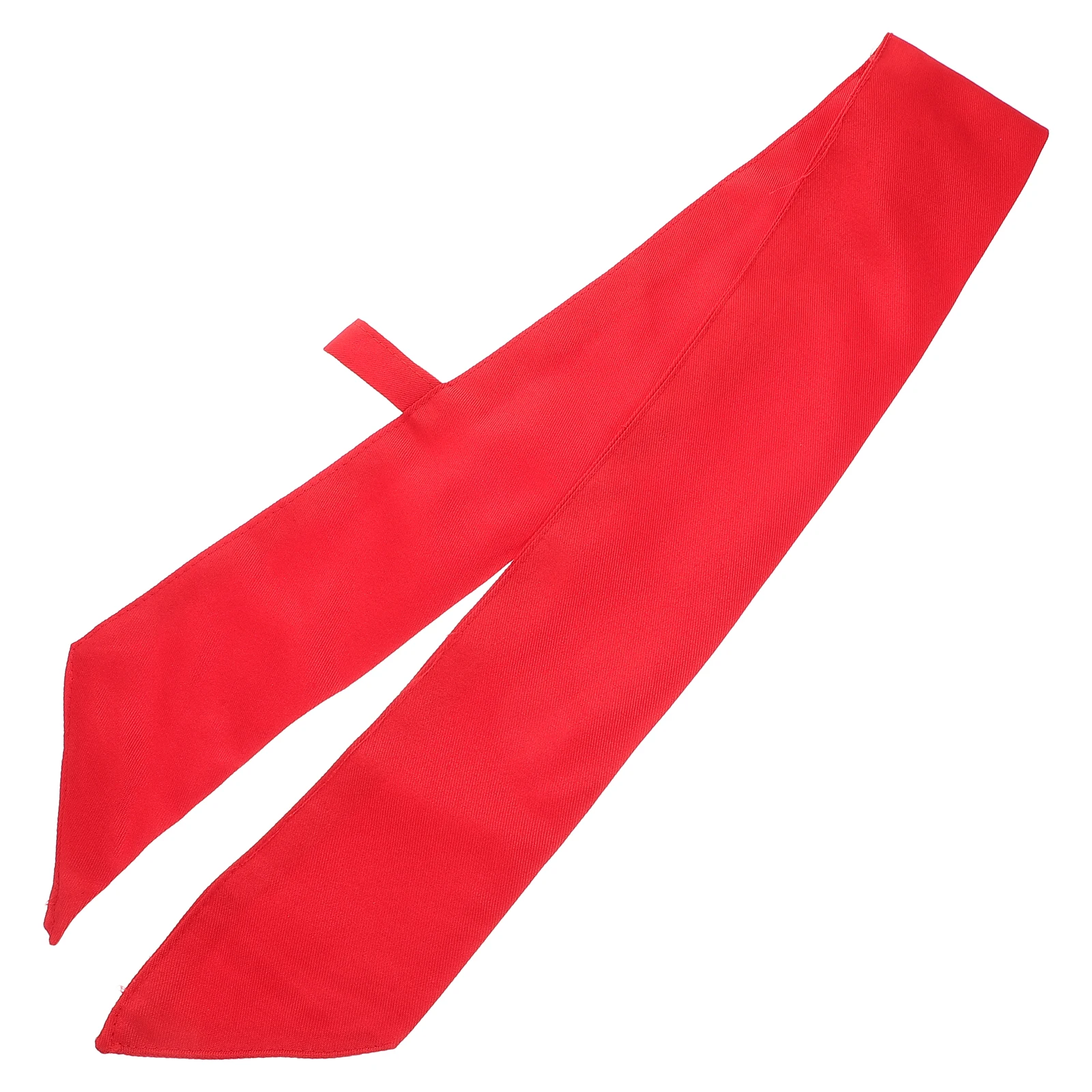 

Women Red Neckerchief Tie Scarf Bbq Cooking Restaurant Work Professional Thick Fabric Moistureproof Kitchen