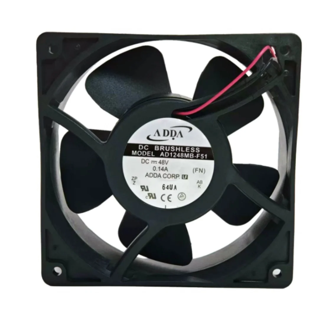 

ADDA AD1248MB-F51 DC 48V 0.14A 120x120x38mm 2-Wire Server Cooling Fan