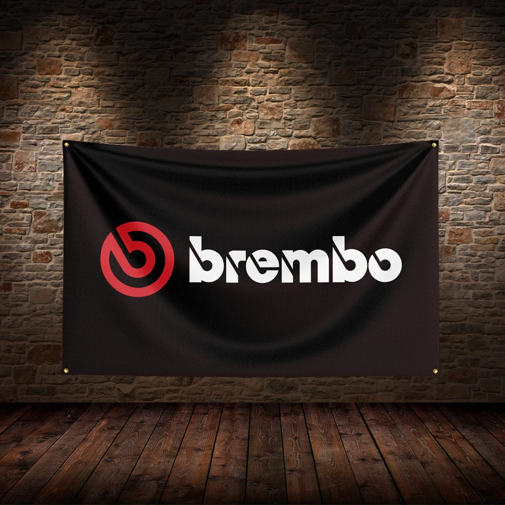 3x5 Ft B-Brembos  Flag Polyester Printed Car Flags for Room Garage Decor