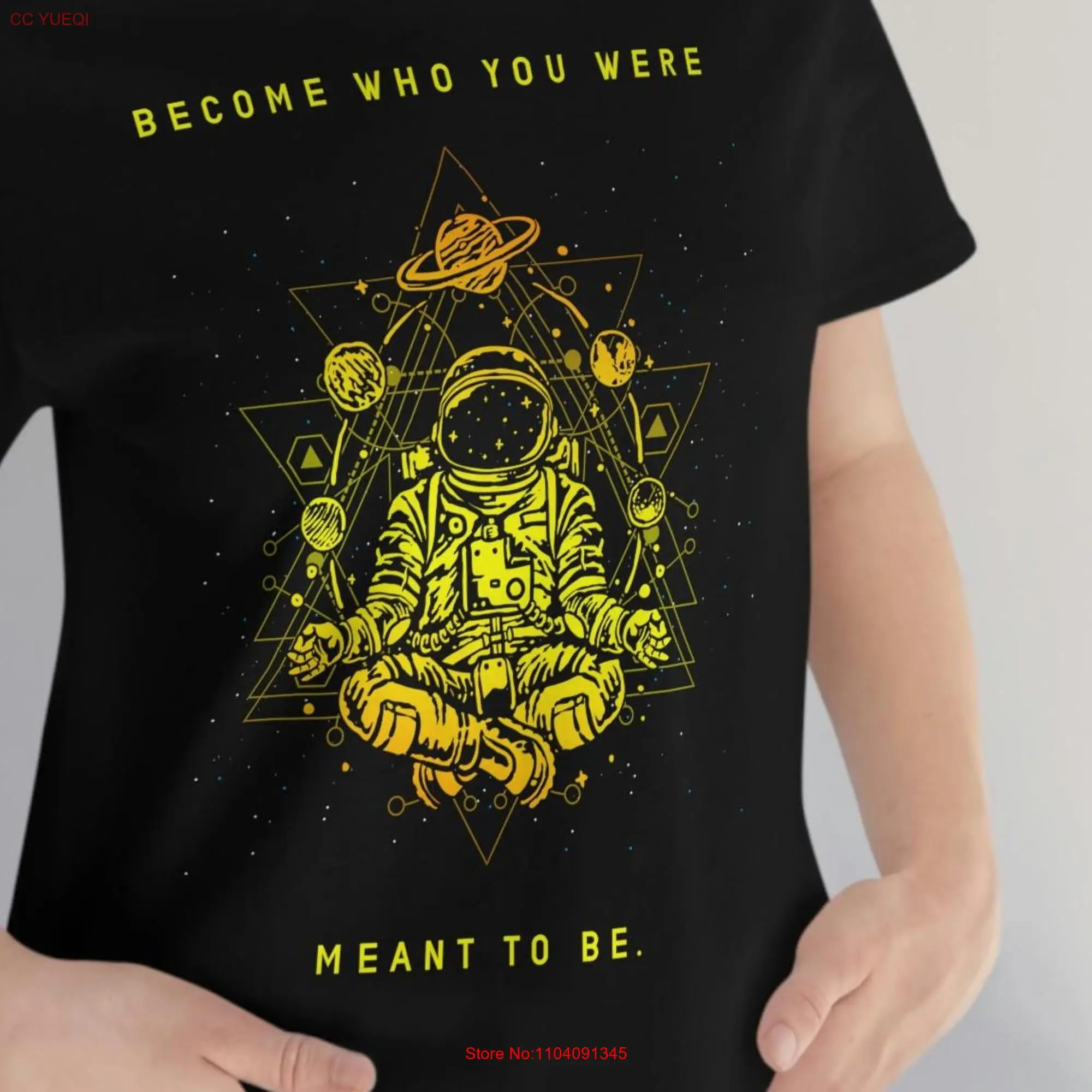 Become Who You Were Astrology Fan T Shirt Funny Great Idea for Spirituality Lovers Occult Fans long or short sleeves