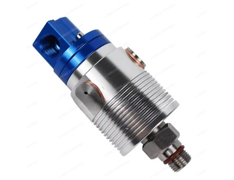 

Центральный выпуск сверлильного станка для глубоких отверстий заменяет высокоскоростное пневматическое поворотное соединение.