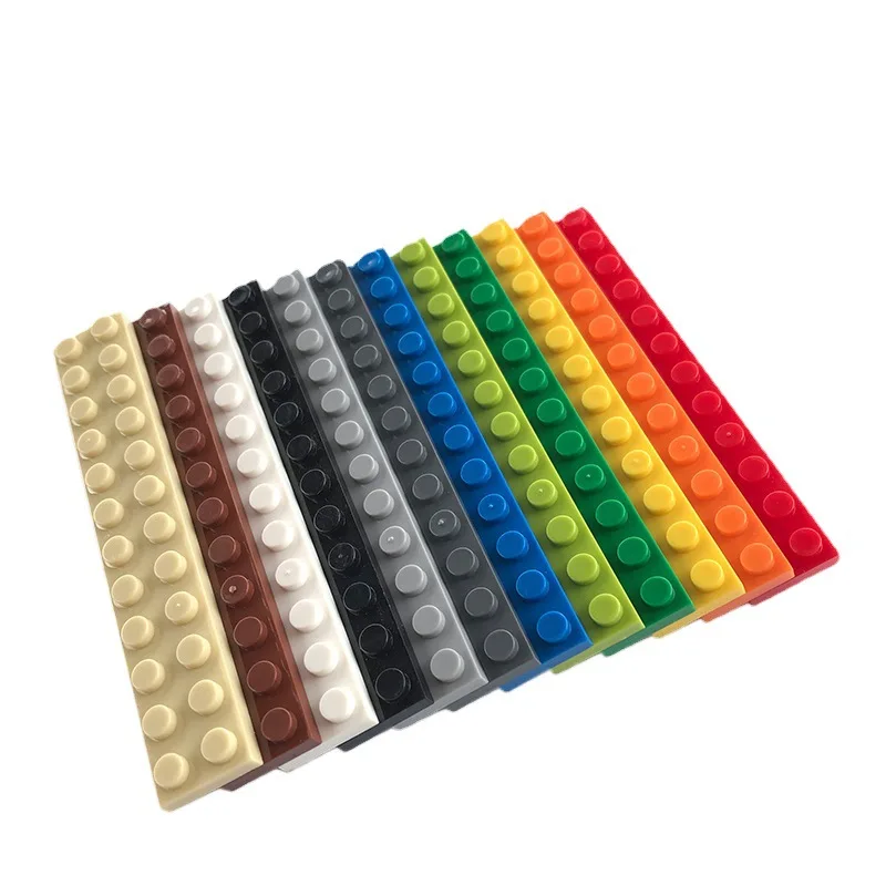 Building Blocks Low Board 2X12 Thin Slices and Small Particle Parts 515 Compatible with LEGO 2445