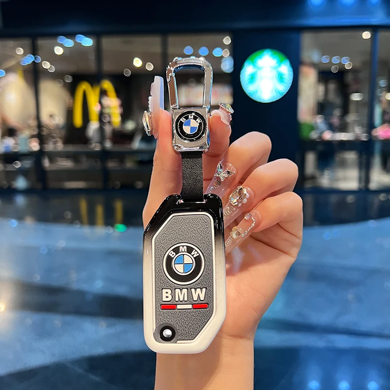 New Car Metal Remote Control Key Case Cover Shell Protector For BMW F20 G20 G30 X1 X3 X4 X5 G05 X6 X7 G11 F15 F16 G01Accessories view 6