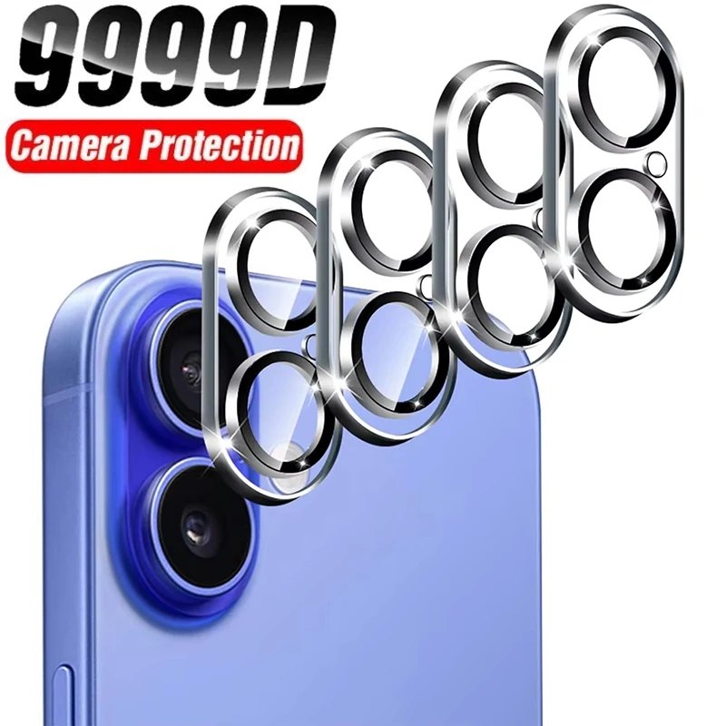 5 stücke Kamera Schutz Glas Für iPhone 16 Pro Max 15 14 Plus Screen Protector Für iPhone 13 Kamera Objektiv glas Film Nacht Kreis