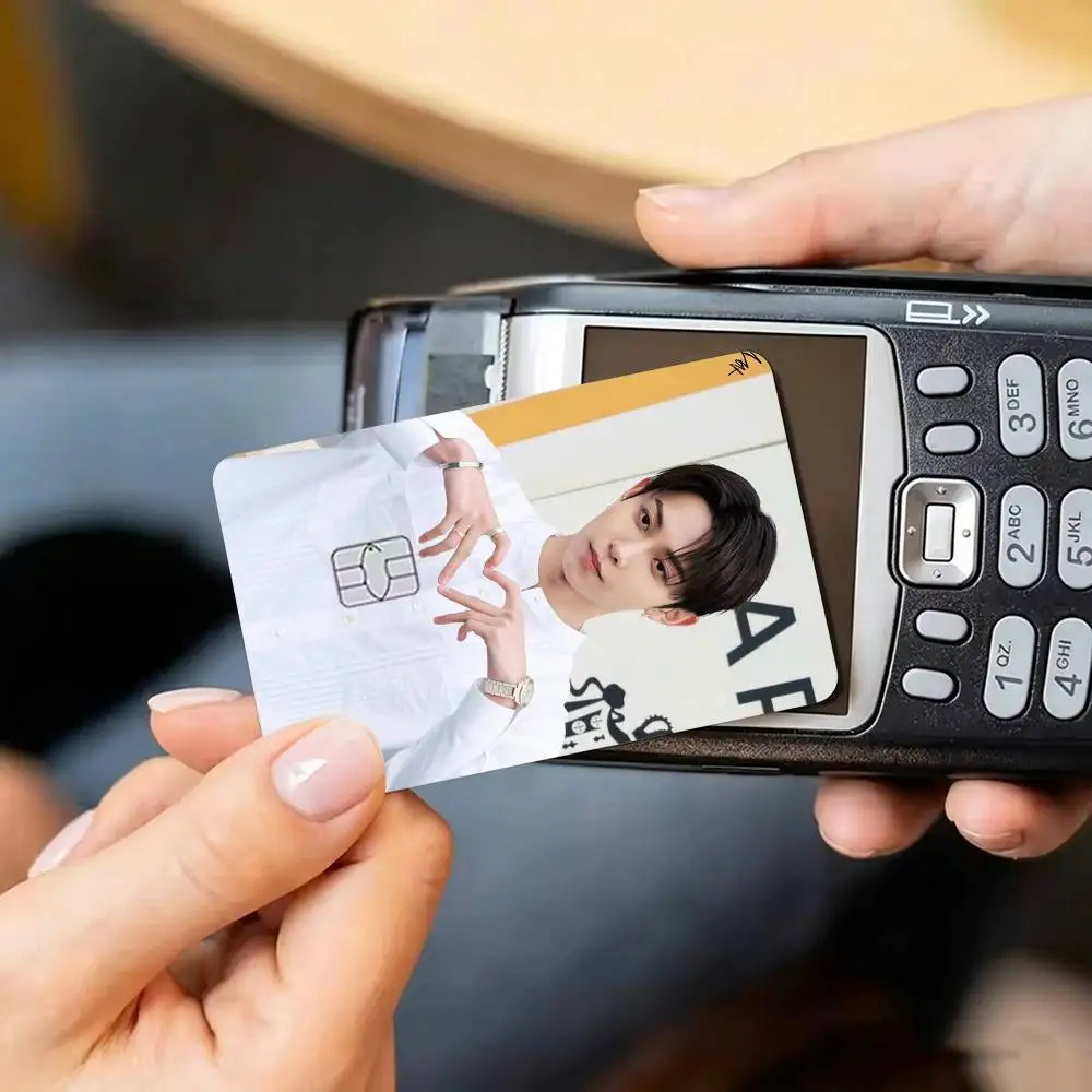 Ryul Lngshot K-Kim Ryul  Credit Card HD Stickers Small Chip Waterproof Sticker Game Card Decal Gift