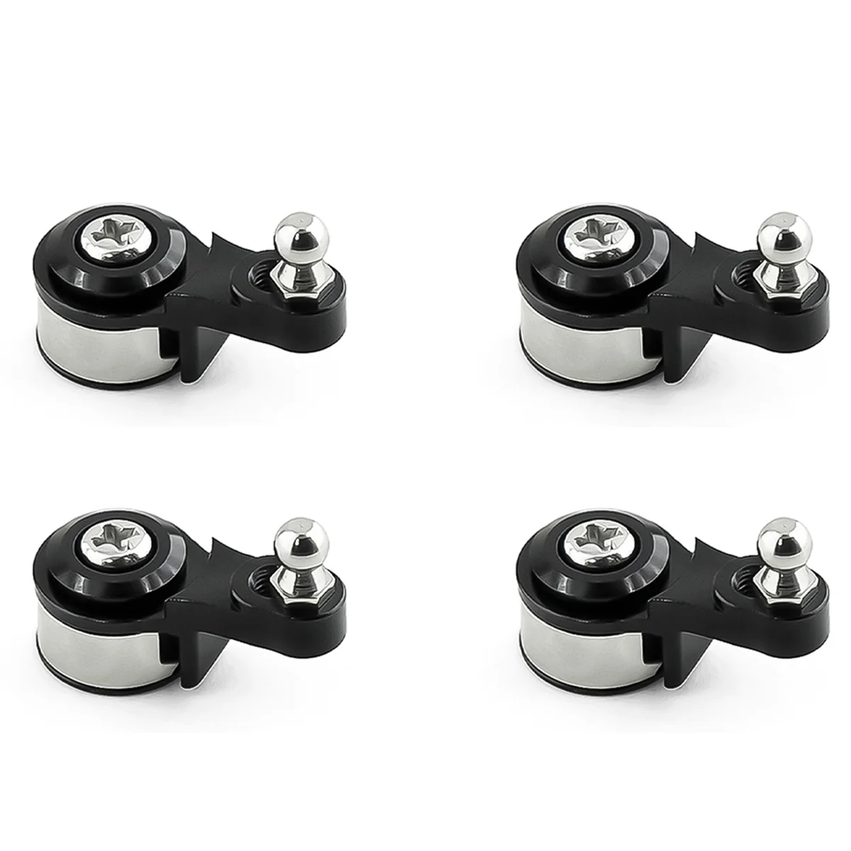 AS96-4X 25T 금속 조정 가능한 댐핑 서보 암 서보 혼 1/10 RC 크롤러 자동차 Traxxas TRX4 TRX-4 TRX6 업그레이드 부품, 4