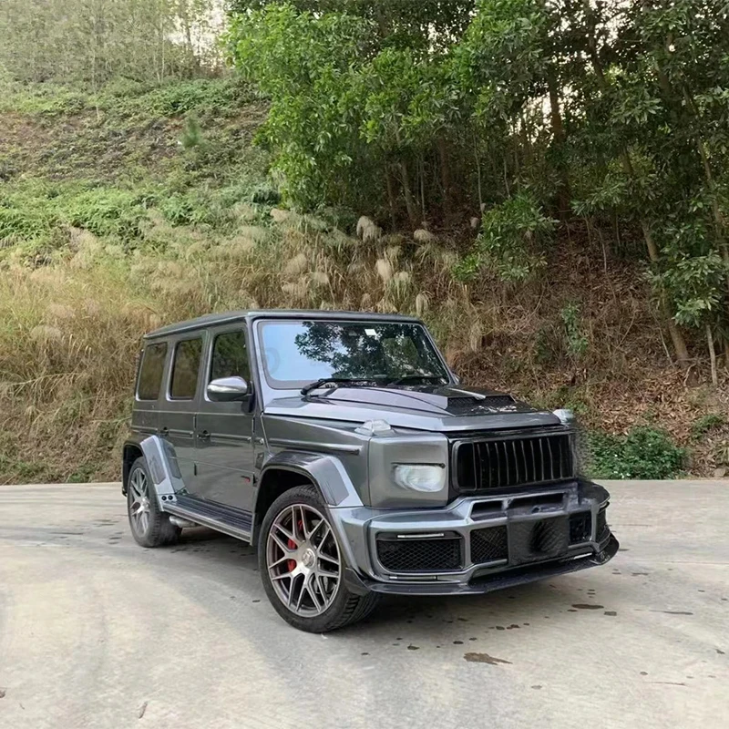 

Rocket B900 G63 Dry Carbon Fiber Body Kit Car Bumper Front Lip W464 G63 Body Kit G-Wagon G550 G500 Carbon Fiber Kit